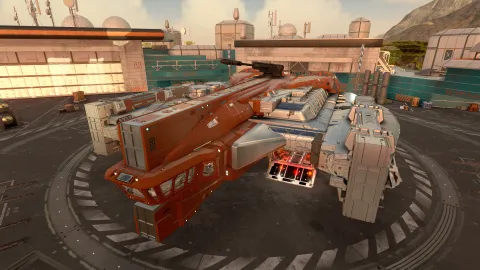 Falkland Swift III from the linked mod.