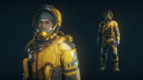 Yellow Hyperpadded Set