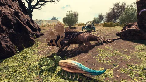 Triantler hunting Millewhales and other wildlife.