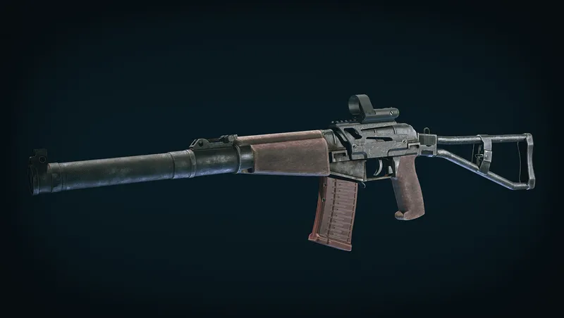 Old Earth Special forces rifle (AS VAL)