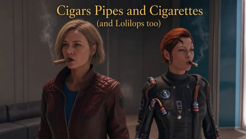 Cigars, Pipes and Cigarettes (and Lolipops too)