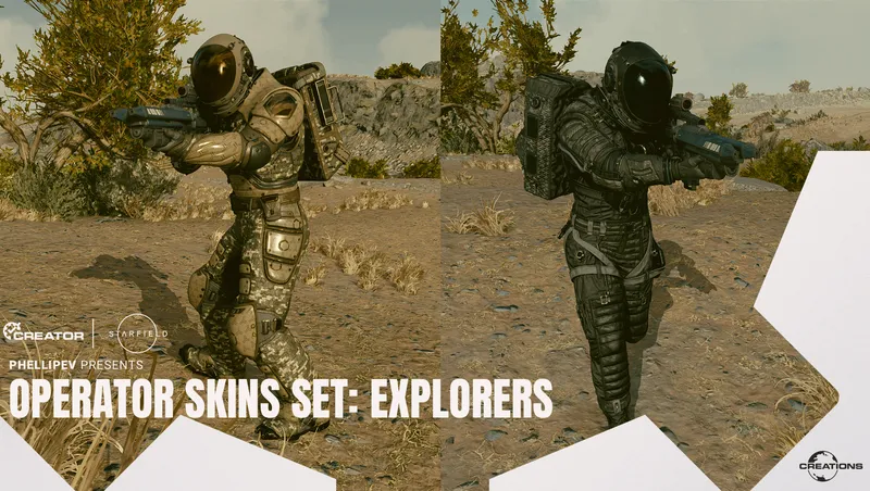 Operator Skins Set - Explorers