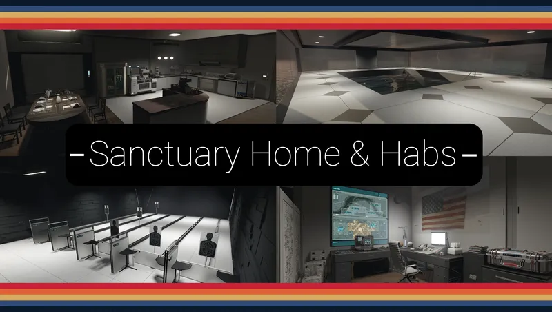 Sanctuary -  Home and Outpost Habs.