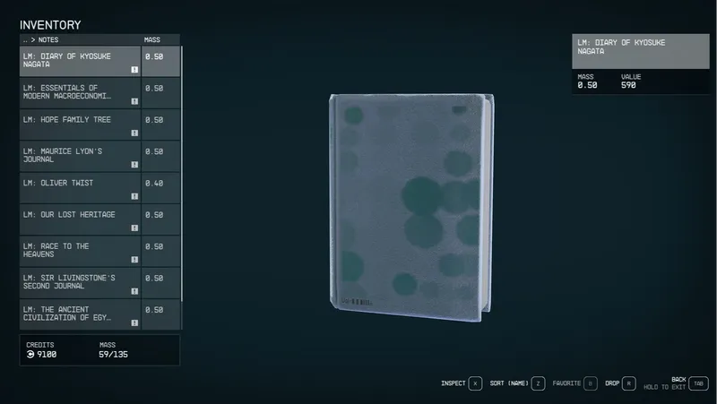 Item Sorting - Landmark Books and Crimson Fleet Evidence