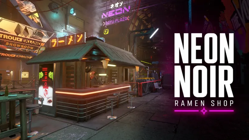 Neon Noir - Ramen Shop