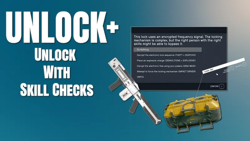 Unlock+ (Unlock With Skill Checks)
