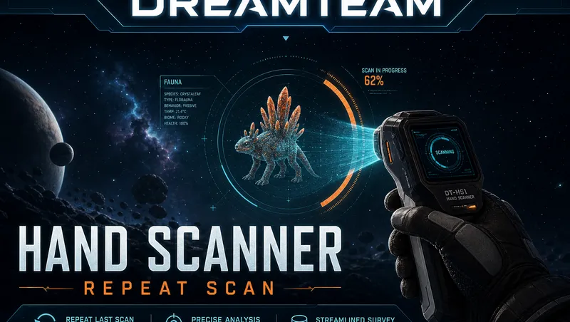 DreamTeam - Hand Scanner Repeat Scan
