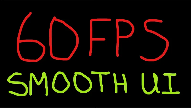 60 FPS - Smooth UI [XB1]