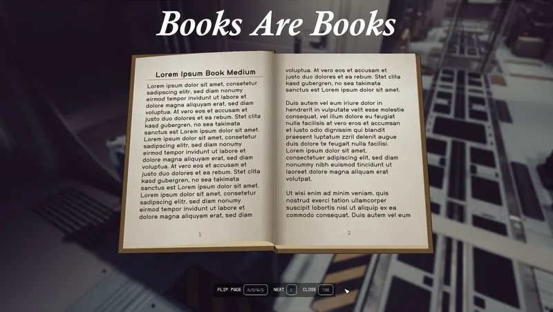 Books Are Books