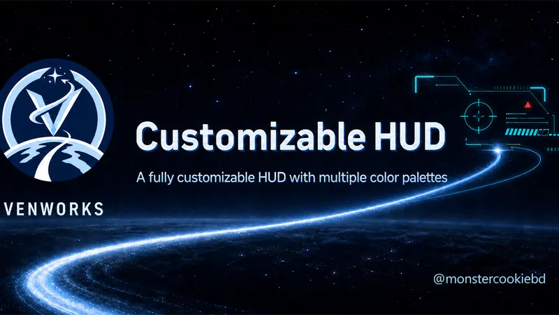Venworks Customizable HUD - PS5 EXPERMENTAL BUILD
