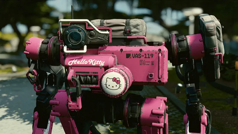 Hello Kitty skin for Vasco