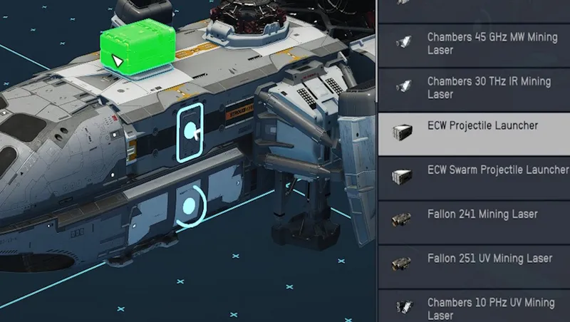 Ship Weapon Engine subsystem disruptor