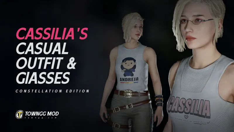 Cassilia's Casual Outfit & Glasses - Constellation Edition